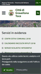 Mobile Screenshot of comune.gravellonatoce.vb.it
